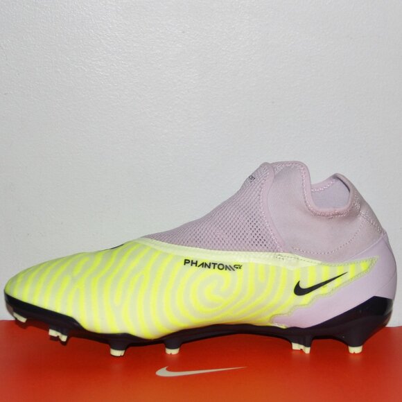 Nike Phantom GX Pro DF FG Soccer Cleats Mens 13 Barely Volt Gridiron main image 4